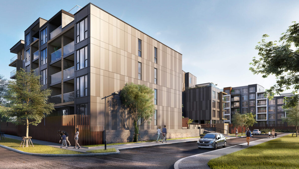 Onepoto and Onewa Apartment Buildings - Elevation Northcote Apartments